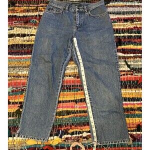 Lauren Ralph Lauren Jeans Women’s 4Petite LRL Classic Straight Denim Green Label